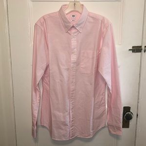 Uniqlo Men’s Oxford Button Down Shirt (Slim)
